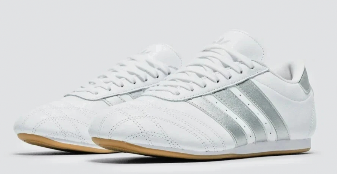 Adidas Taekwondo Women's Lace White Silver Metallic