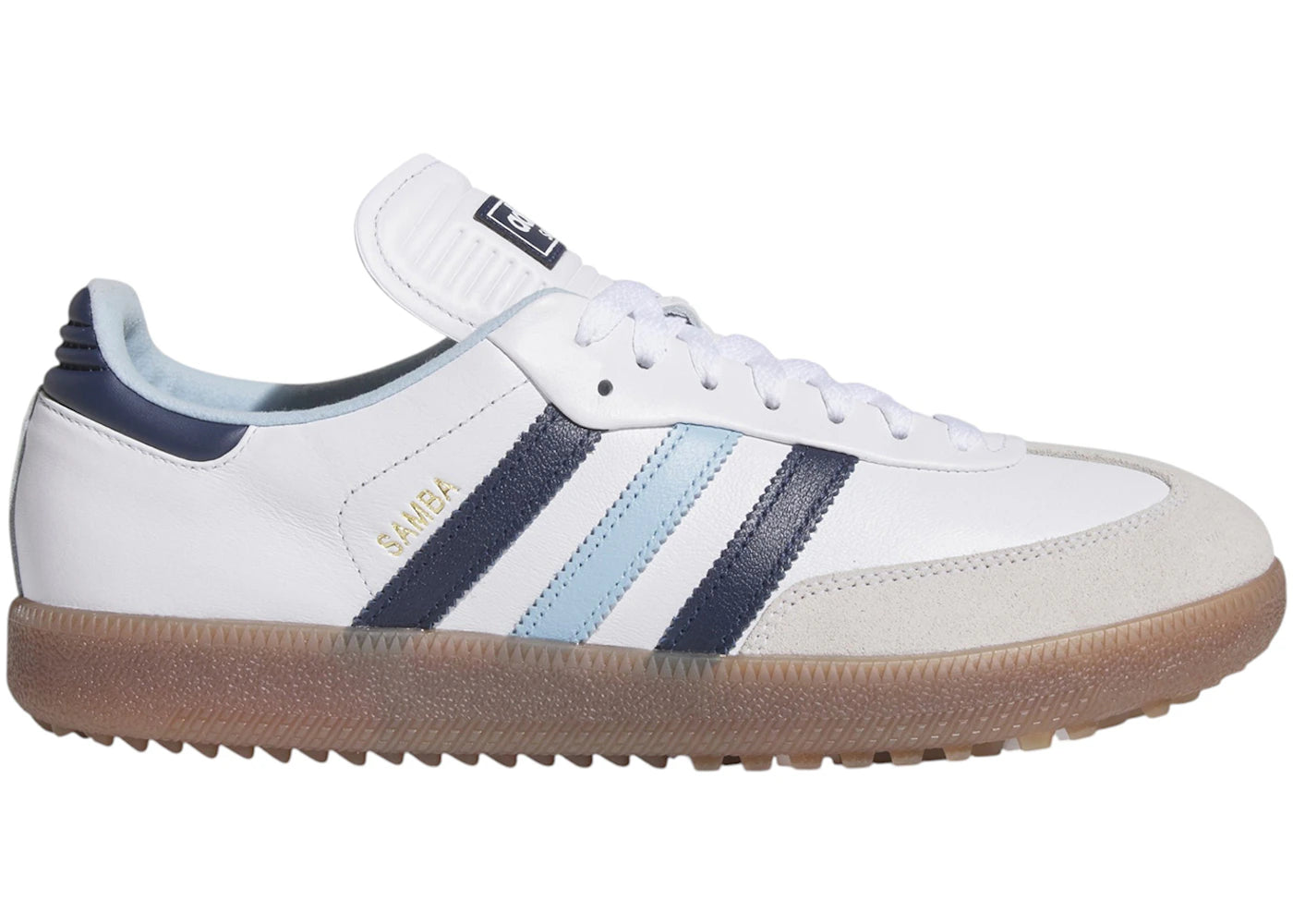 adidas Samba Spikeless Golf White Indigo (MENS)