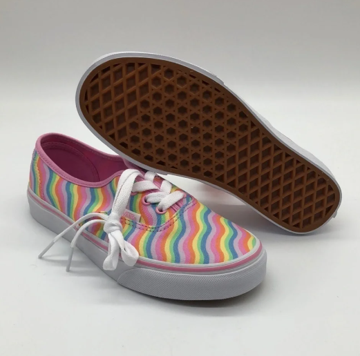 Vans authentic wavy rainbow kids (YOUTH SIZE)