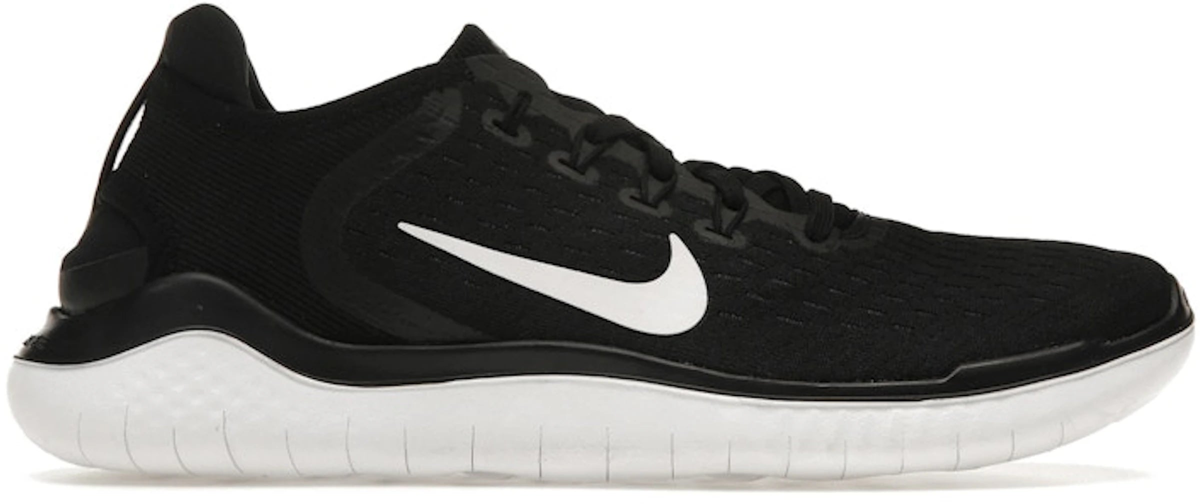 Nike Free RN 2018 Black White  (Women's)