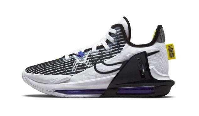 Nike LeBron Witness 6 White Persian Violet Basketball Shoes