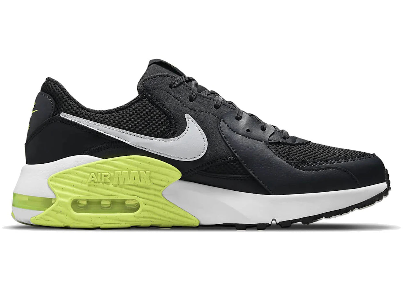 Nike Air Max Excee Black White Volt