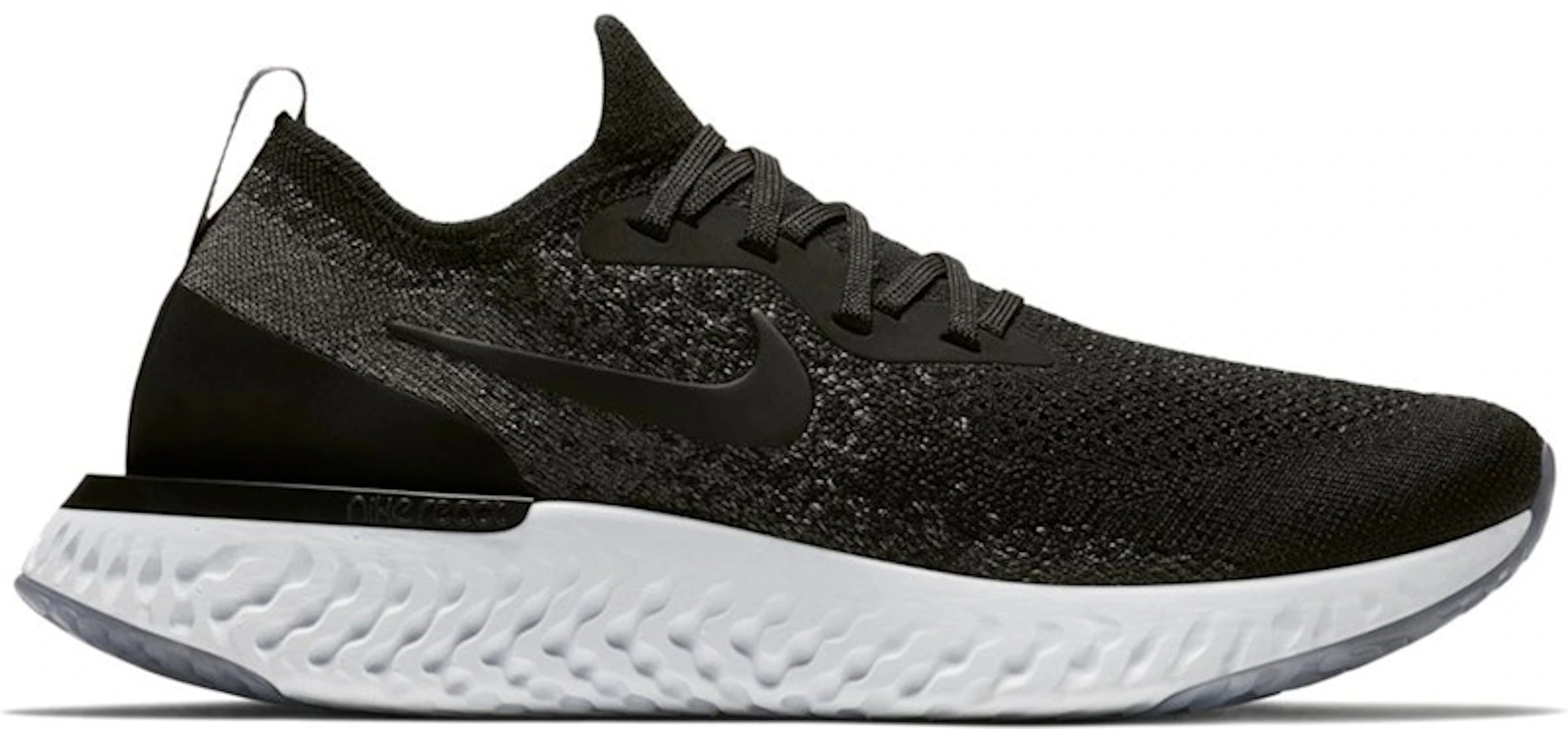 Nike Epic React Flyknit Black Dark (Women's)