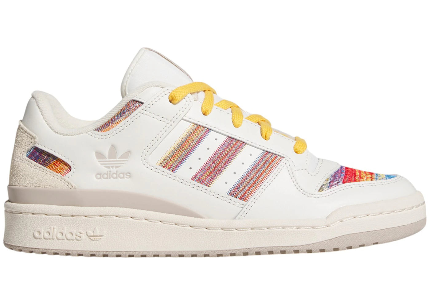 adidas Forum Low CL Cloud White Better Scarlet Blue Bird