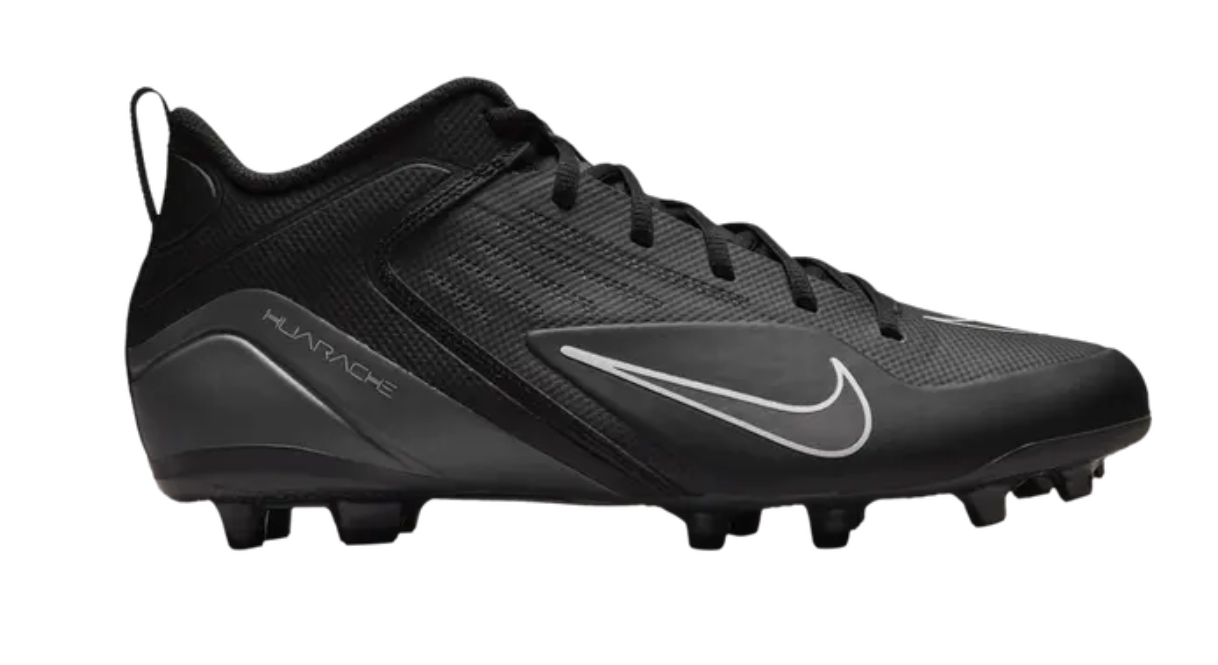 Nike Alpha Huarache 8 Varsity 'Black Light Smoke Grey'