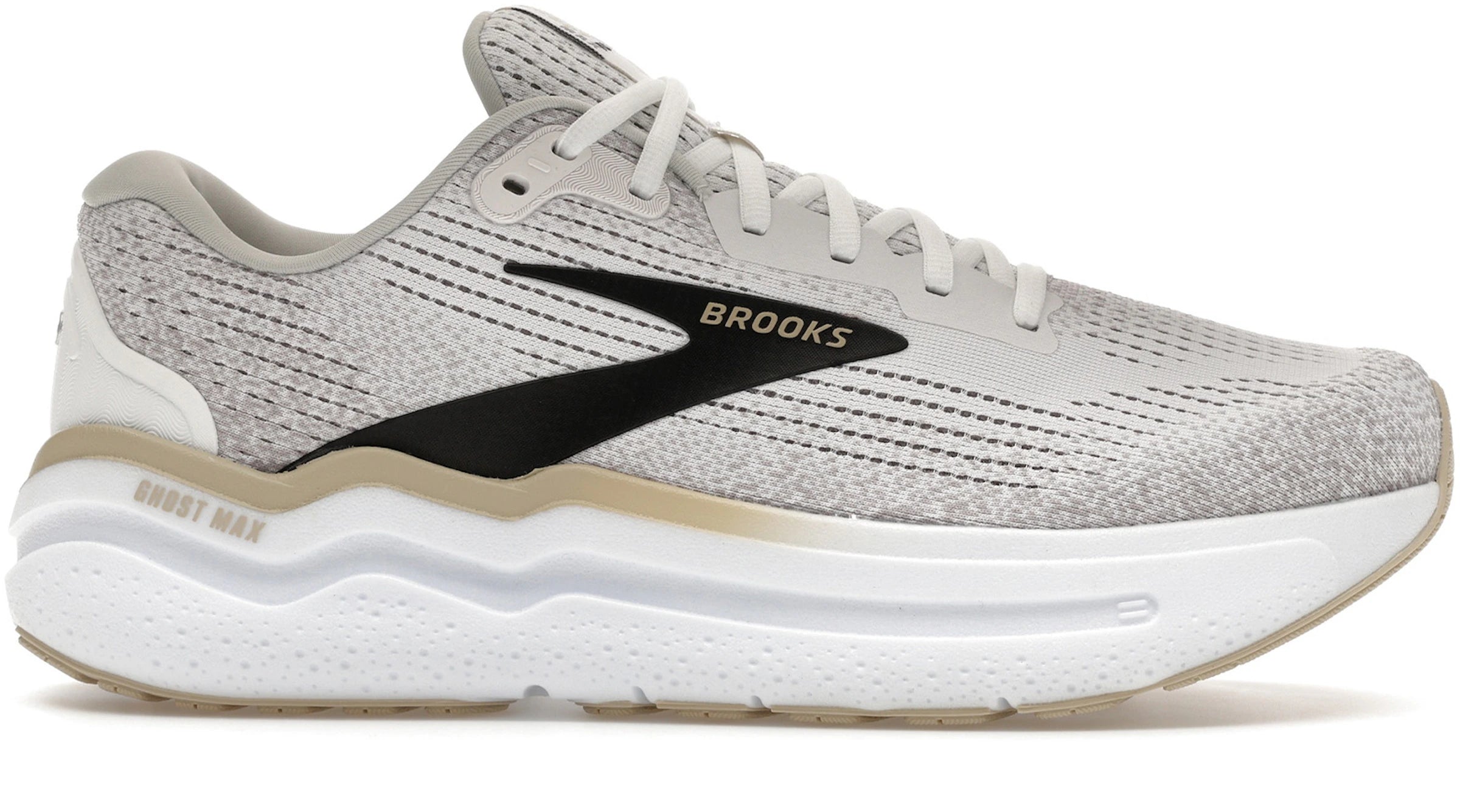 Brooks Ghost Max 2 White Pelican Oyster