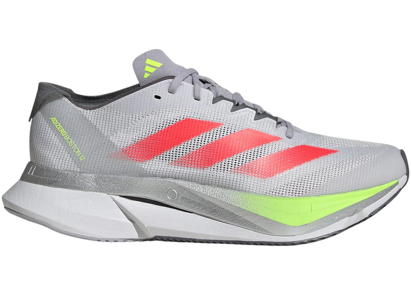 adidas Adizero Boston 12 Dash Grey Lemon (Women's)