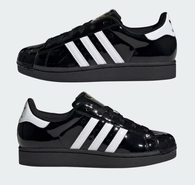 adidas Superstar II Core Black Metallic (Women's)