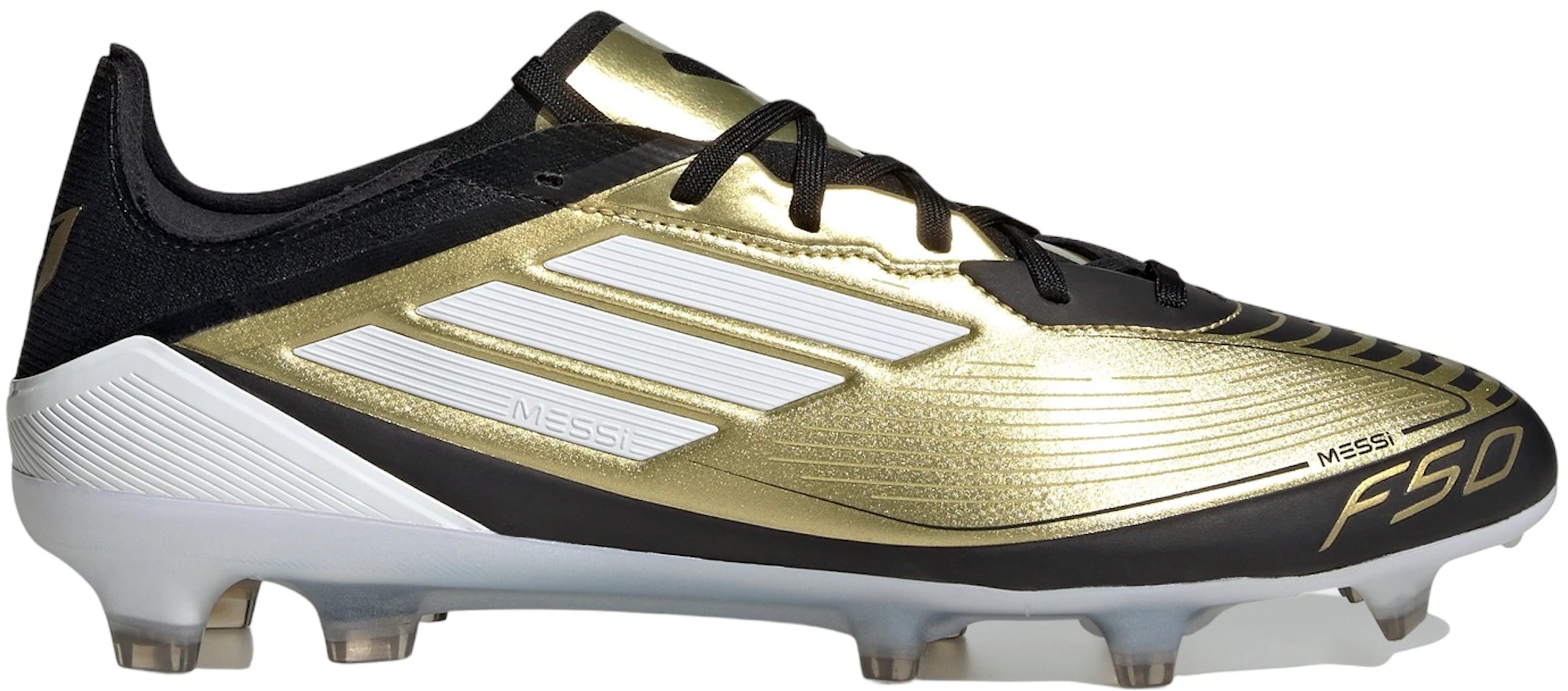 adidas F50 Pro FG Messi Gold Metallic Cloud
