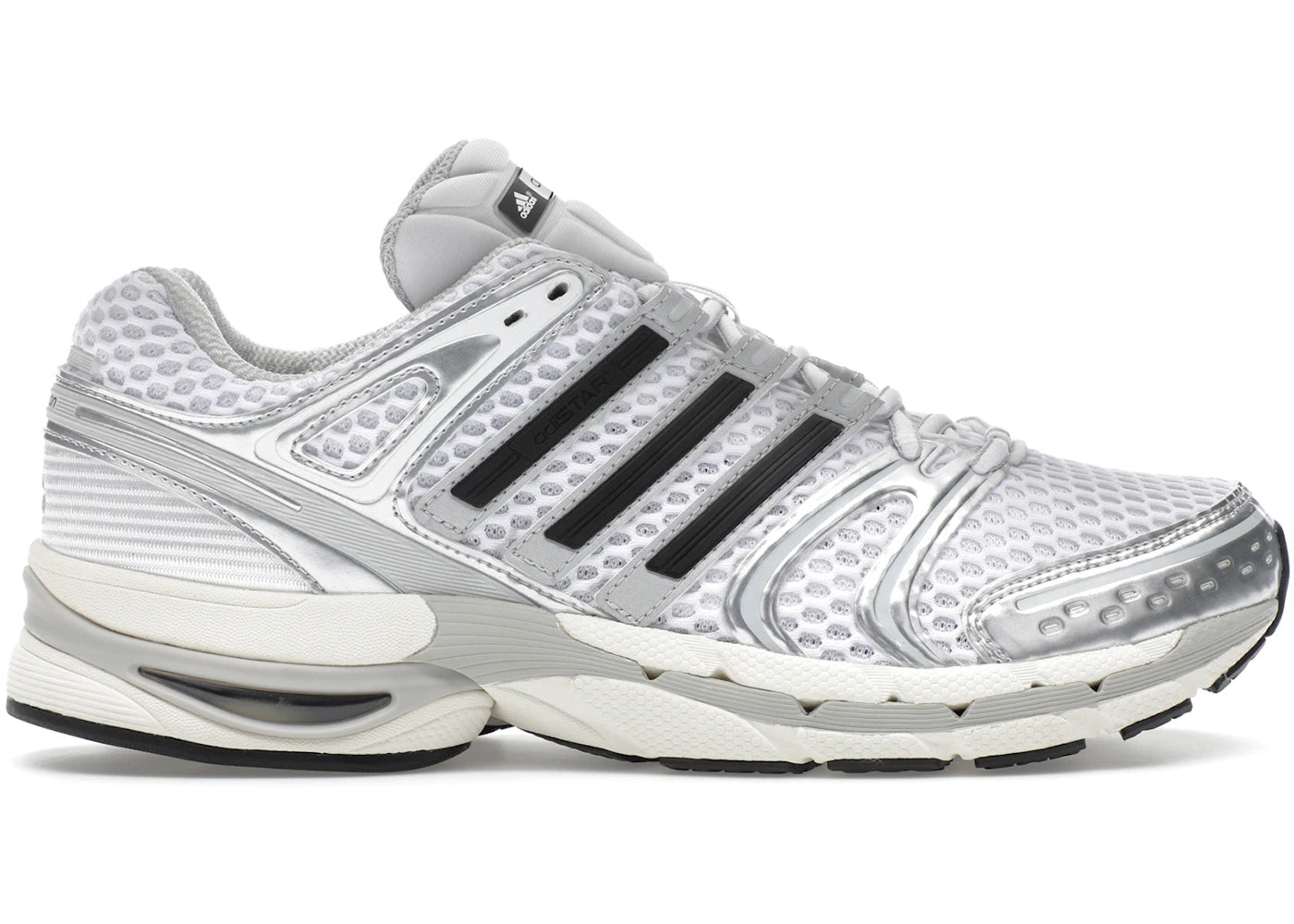 adidas Adistar Control 5 Silver Metallic Black Mens