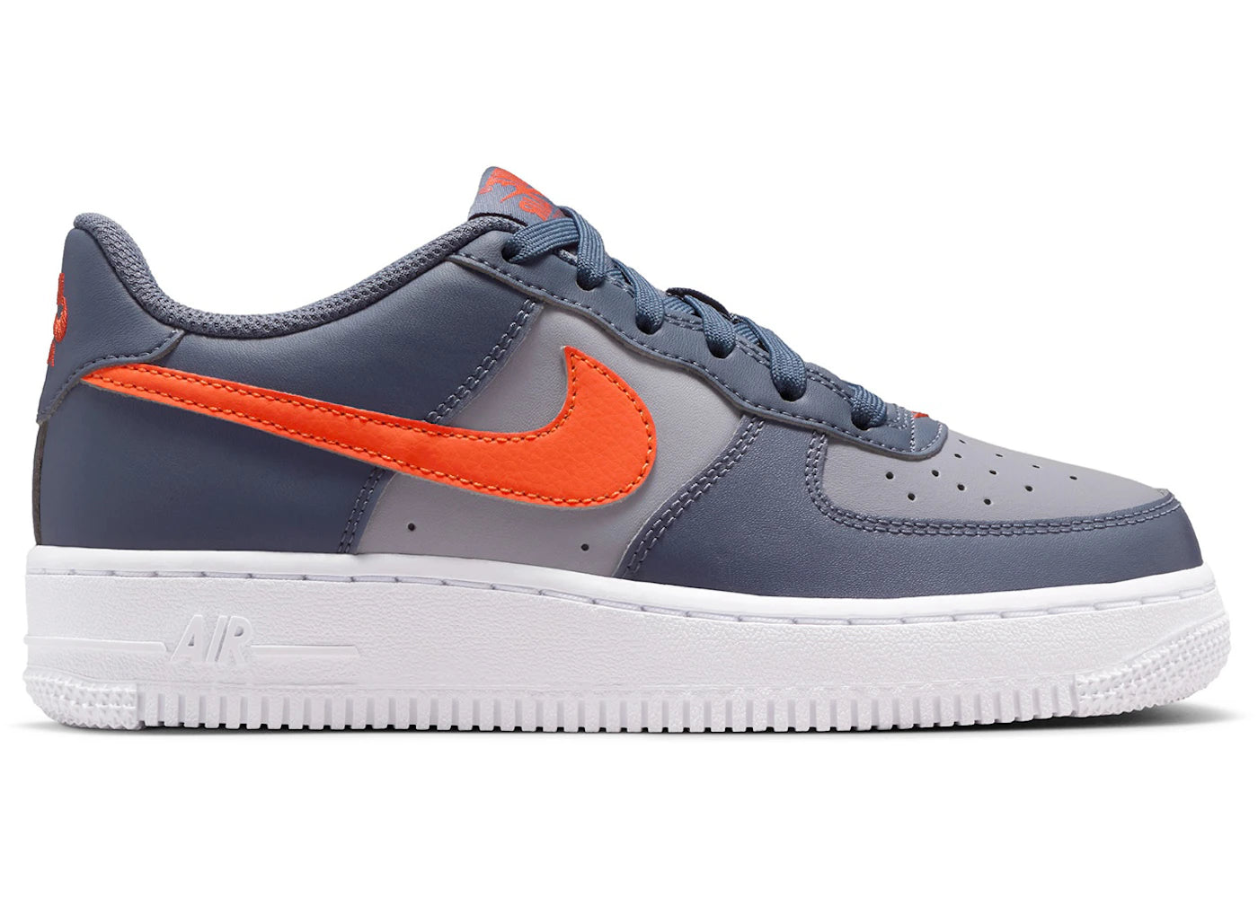 Nike Air Force 1 Low Cement Grey Orange (GS)