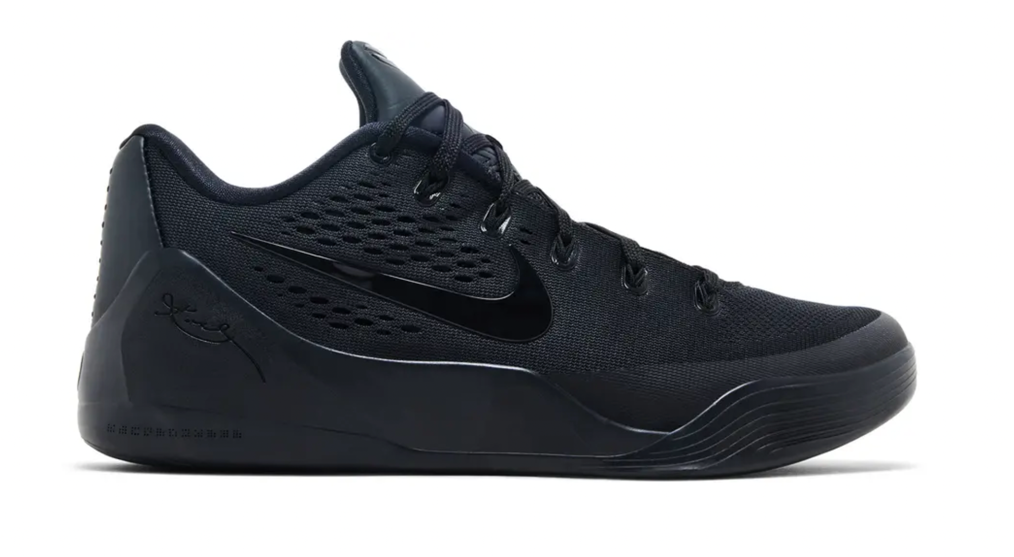 Nike Kobe 9 Elite Low EM Protro TB Triple Black