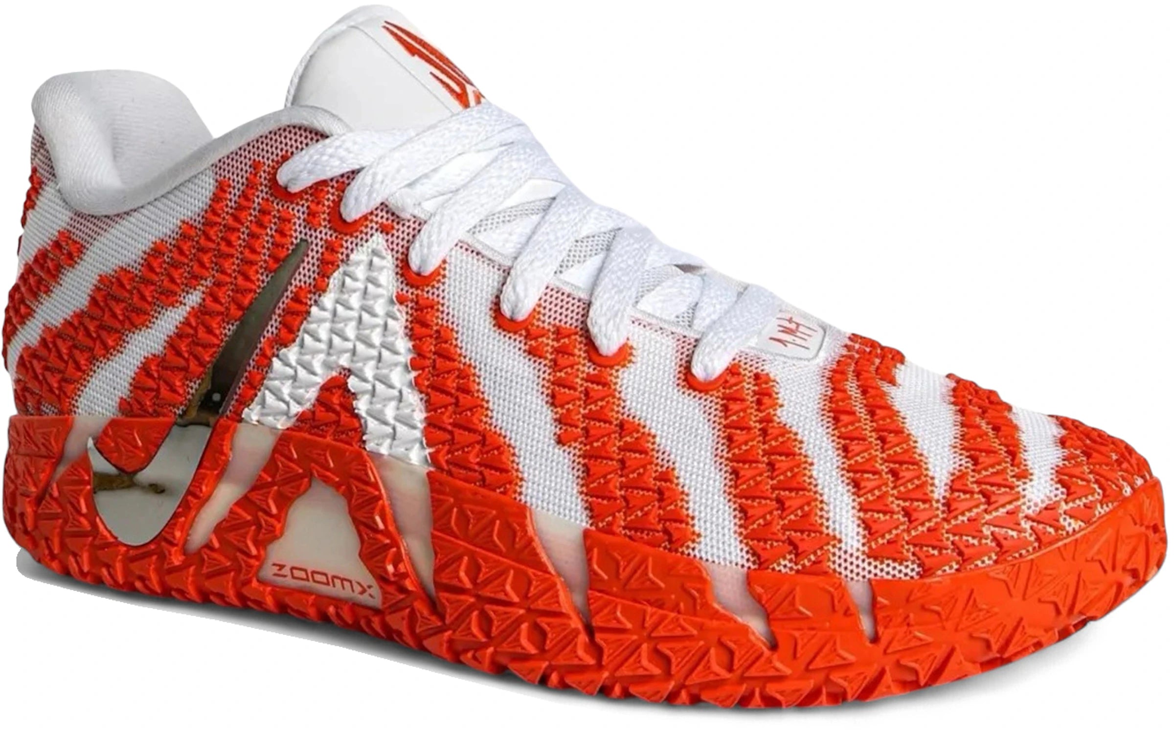 Nike Ja 3 TB White Team Orange