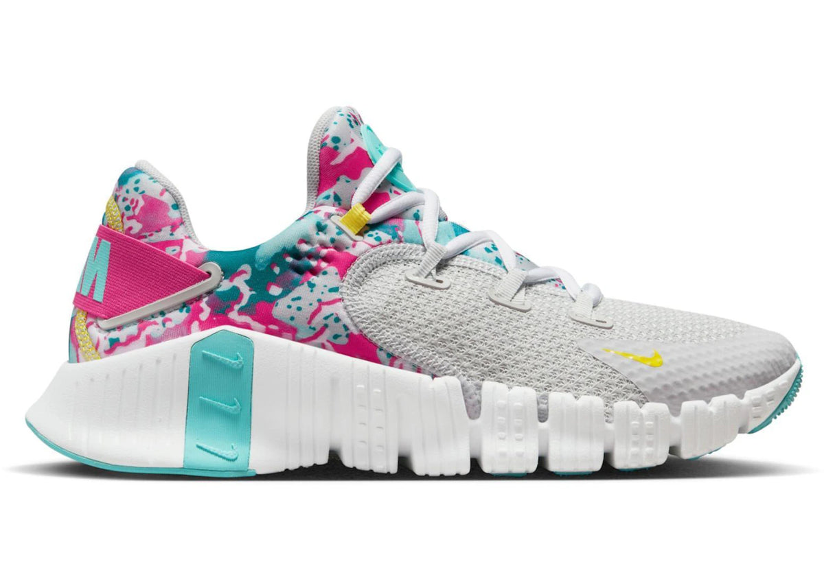 Nike Free Metcon 4 Photon Dust Paint Splatter (Women's)