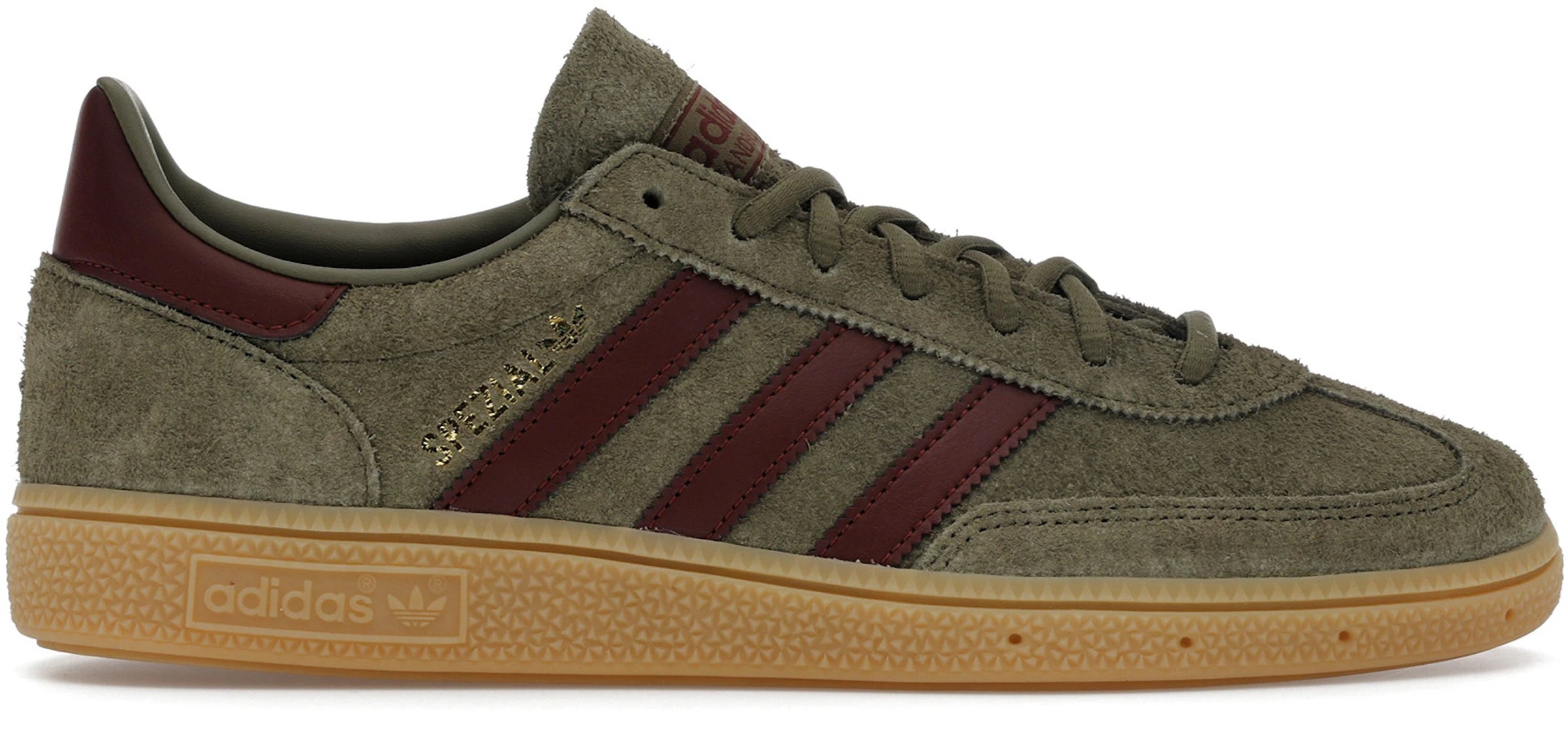 adidas Handball Spezial Focus Olive Fox Brown Gum